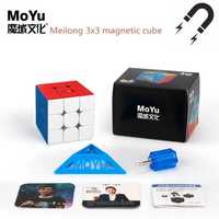 Магнітний  Кубик Рубіка Moyu Meilong 3M 3x3 Magnetic Cube