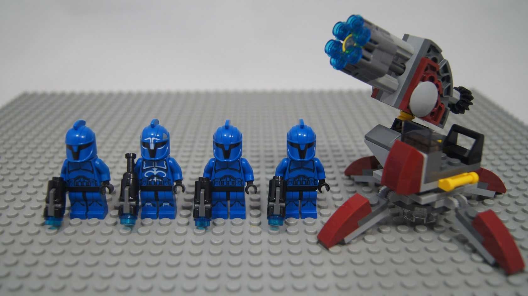 Lego Star Wars 75088 Senate Commando Troopers figurki clone