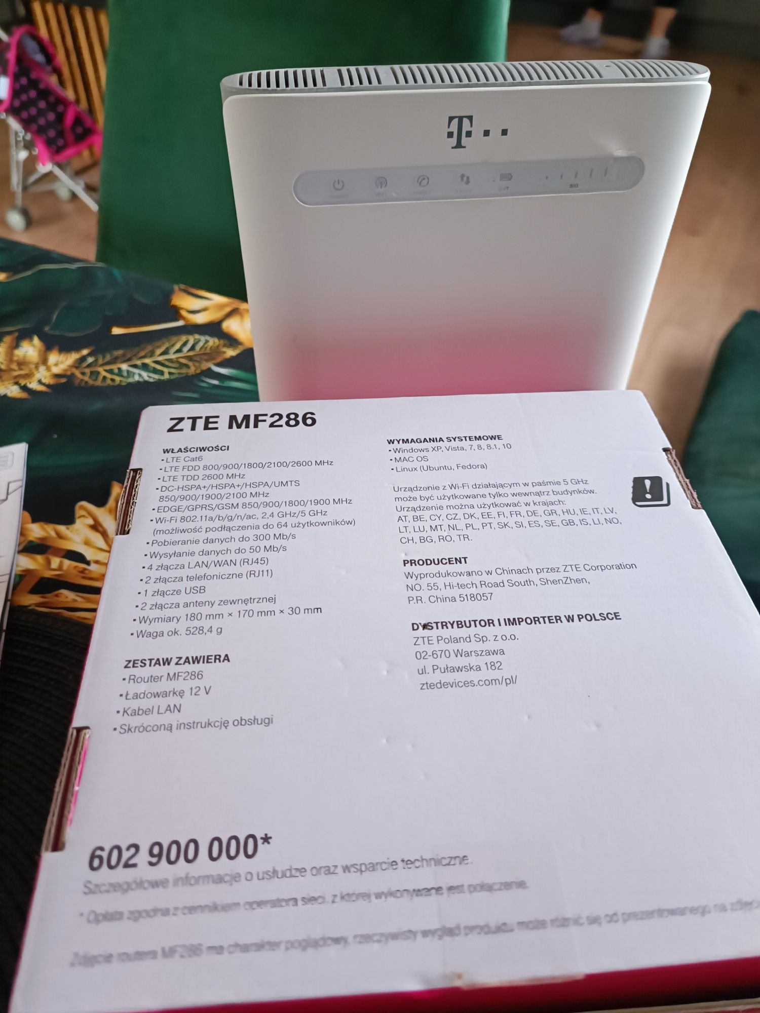 Modem router ZTE MF286