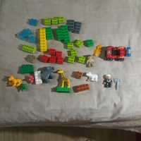 Lego Duplo: auto i strażak oraz zoo plus dodatkowe klocki  40elementow