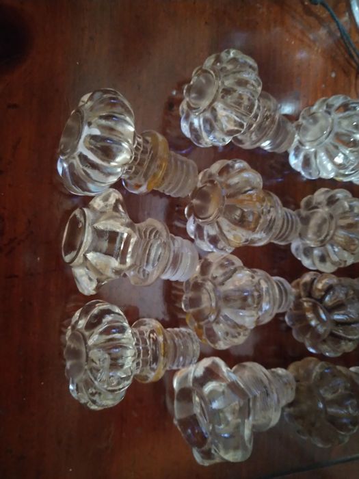 Puxadores de Cristal Antigos