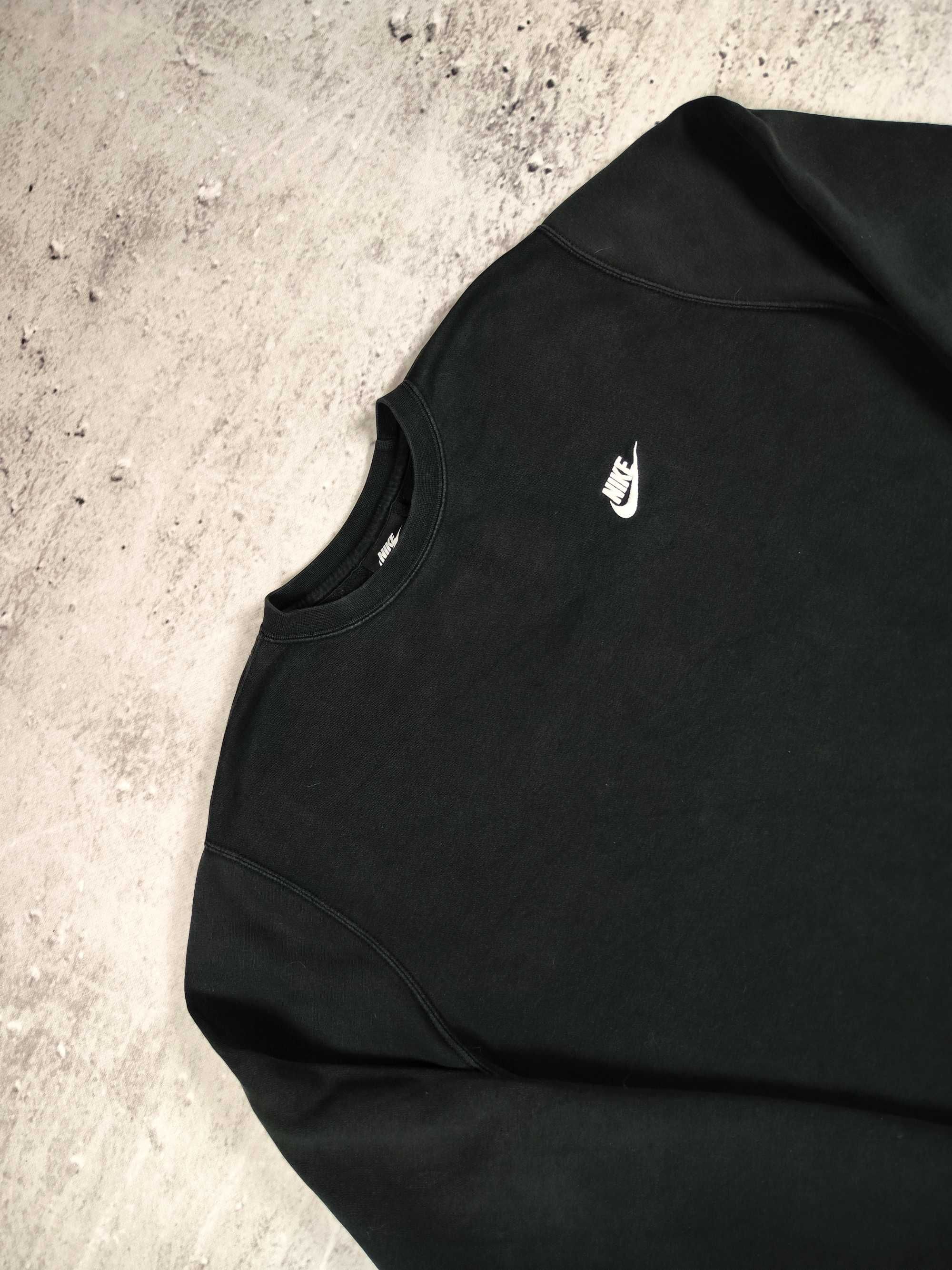 Bluza Nike basic czarna crewneck męska r. XL