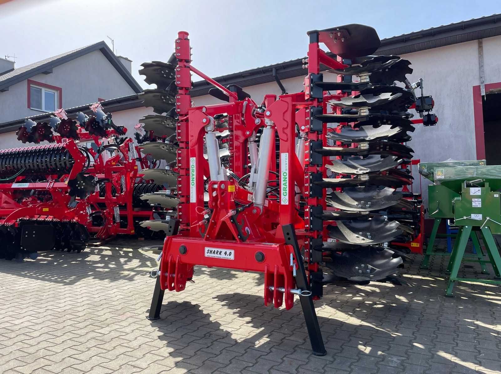 Brona Talerzowa Hydraulicznie Składana GRANO-SYSTEM SHS 4m 4,5 5m OFAS