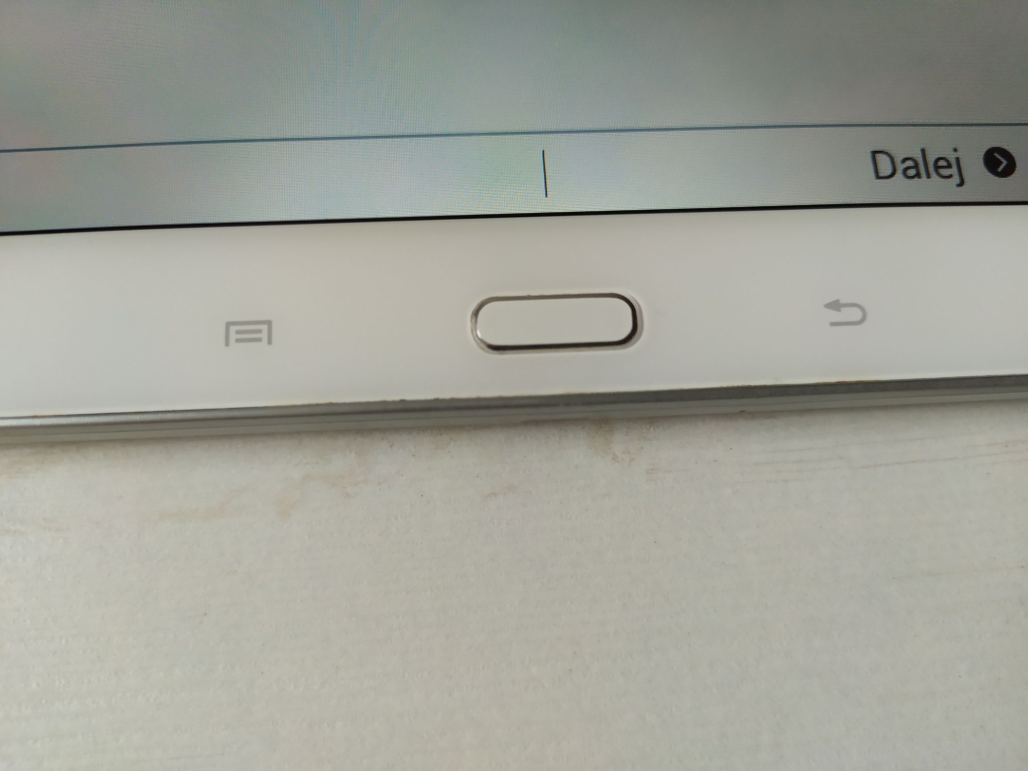 Tablet Galaxy TAB 3 - biały na części