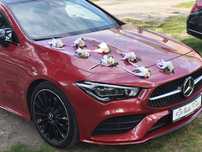Auto do ślubu Mercedes CLA AMG
