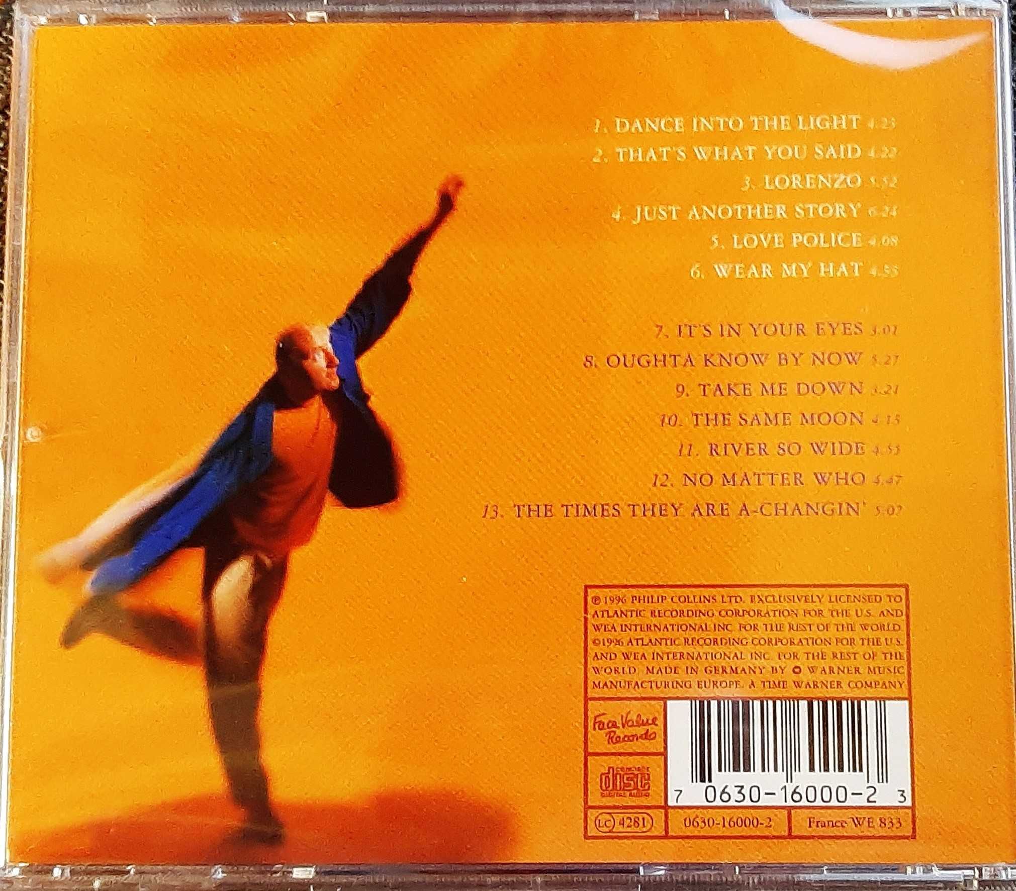 Wspaniały Album CD PHIL COLLINS  Dance Into The Light CD