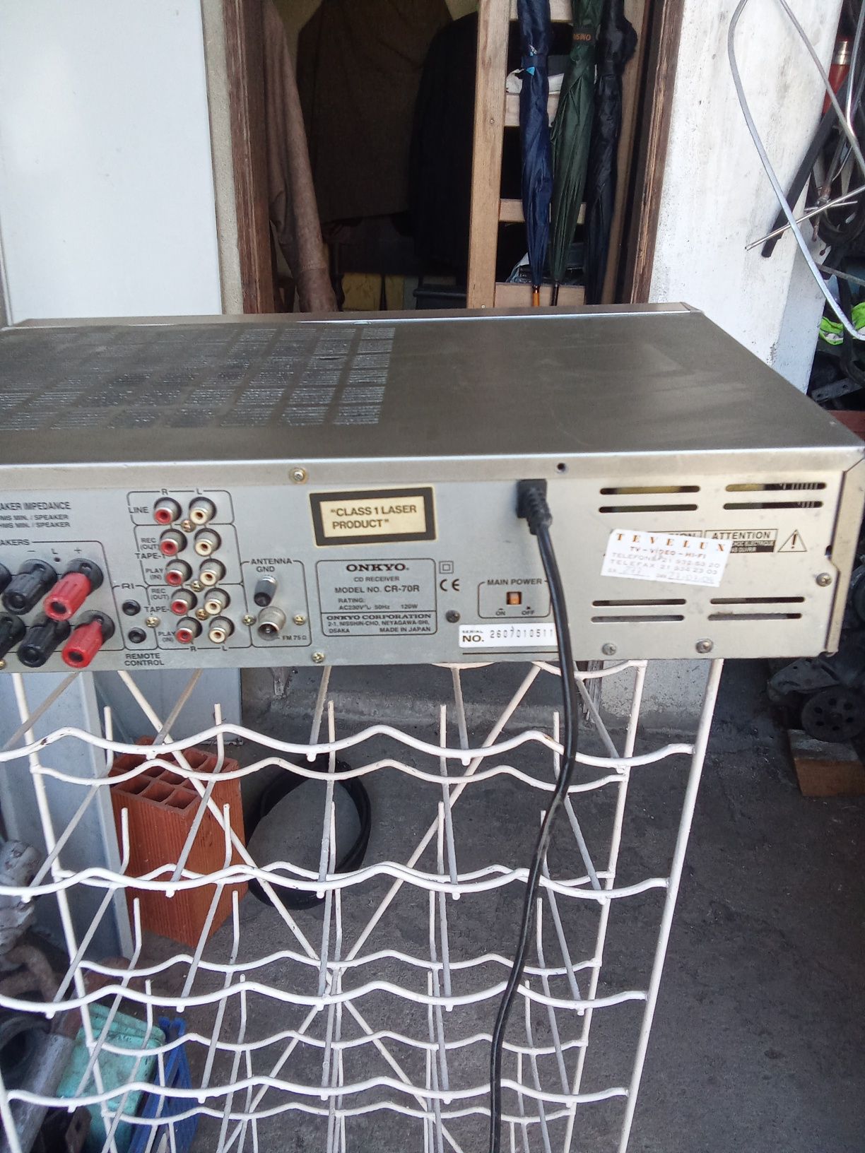 Receptor e leitor CD RDS Onkio .