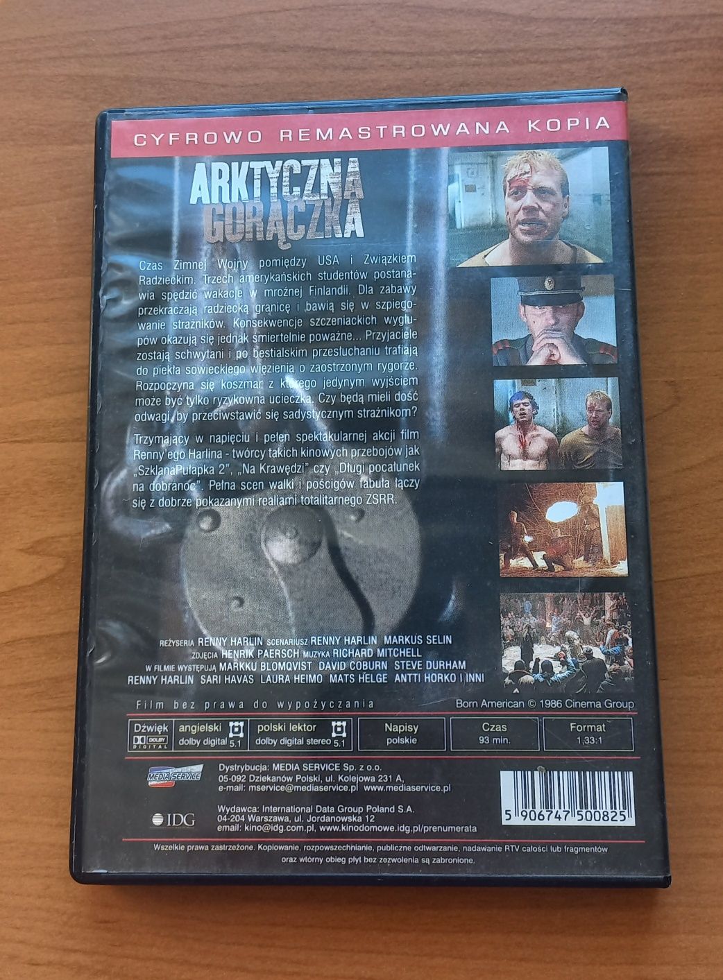 Film "Arktyczna gorączka" DVD