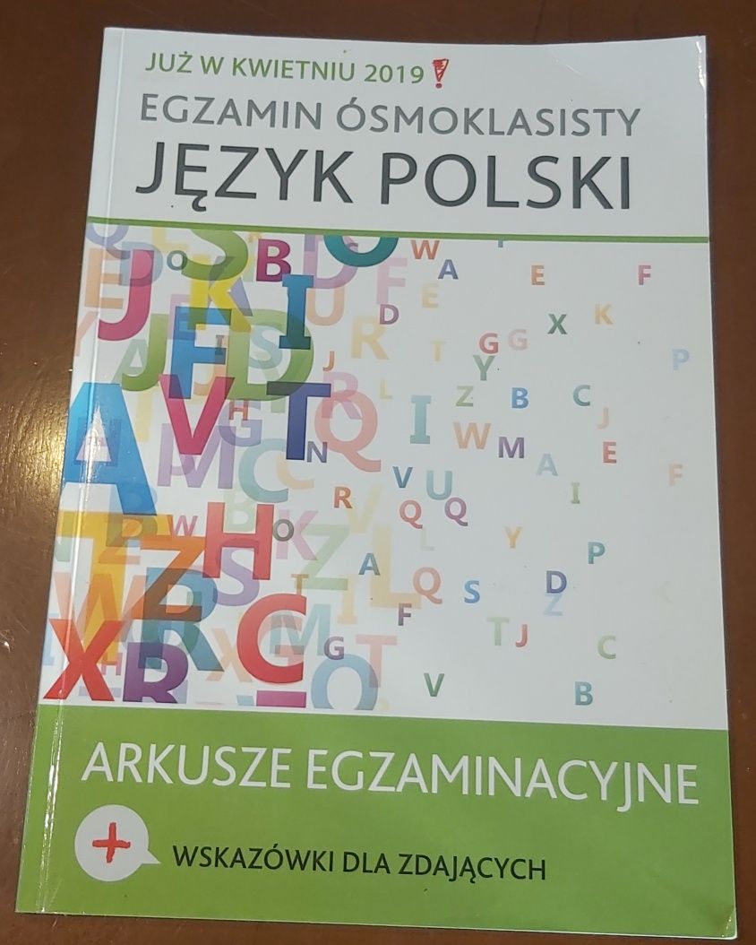 Egzamin ośmioklasisty Język polski arkusze egzaminacyjne