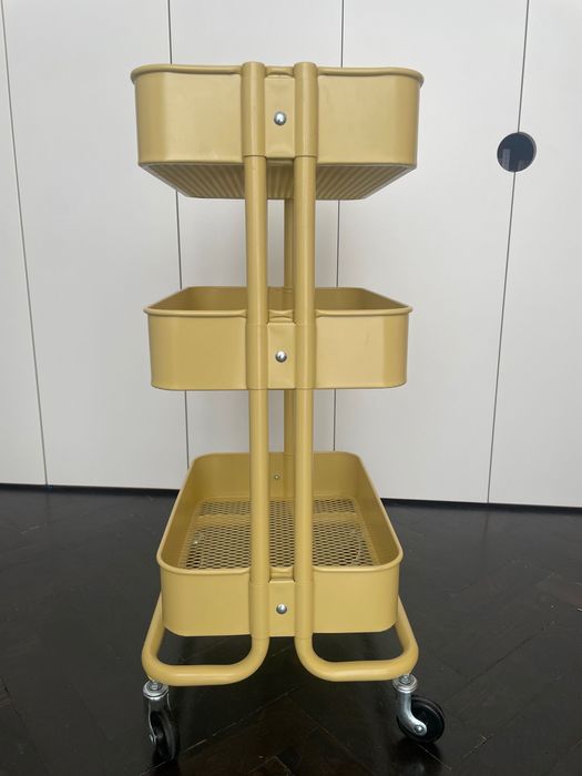 Ikea regał kosz na kółkach Raskog