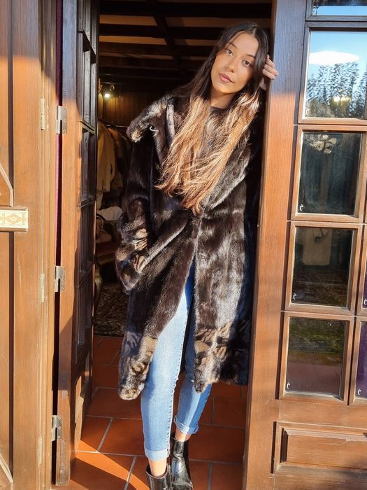 Fantástico casaco de vison blackfriday