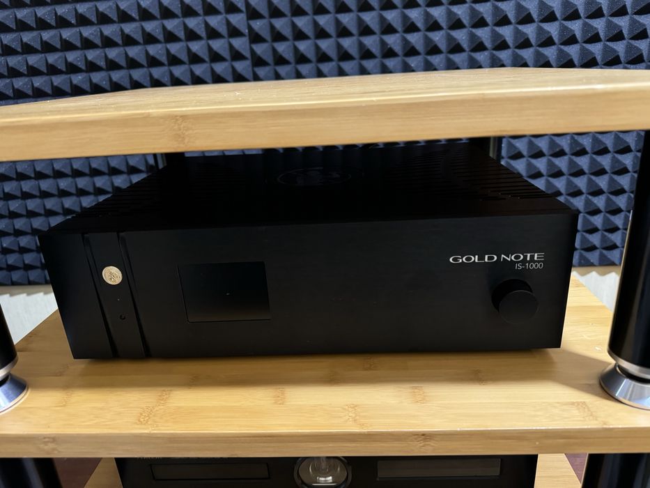 Интегральный усилитель Gold Note IS 1000 Delux Black