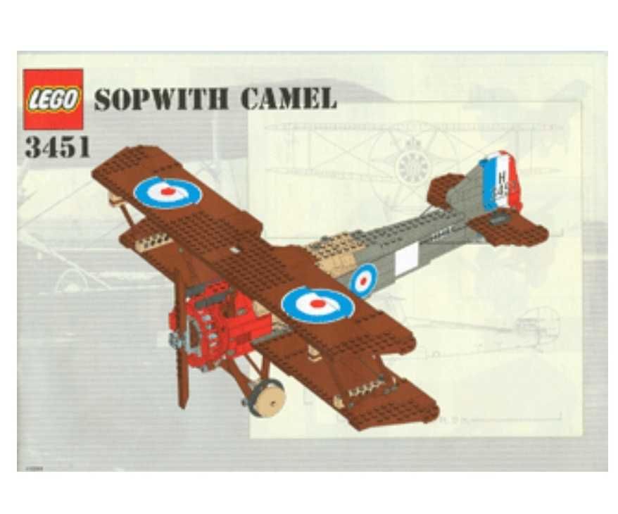 Lego 3451 SOPWITH CAMEL de 2001