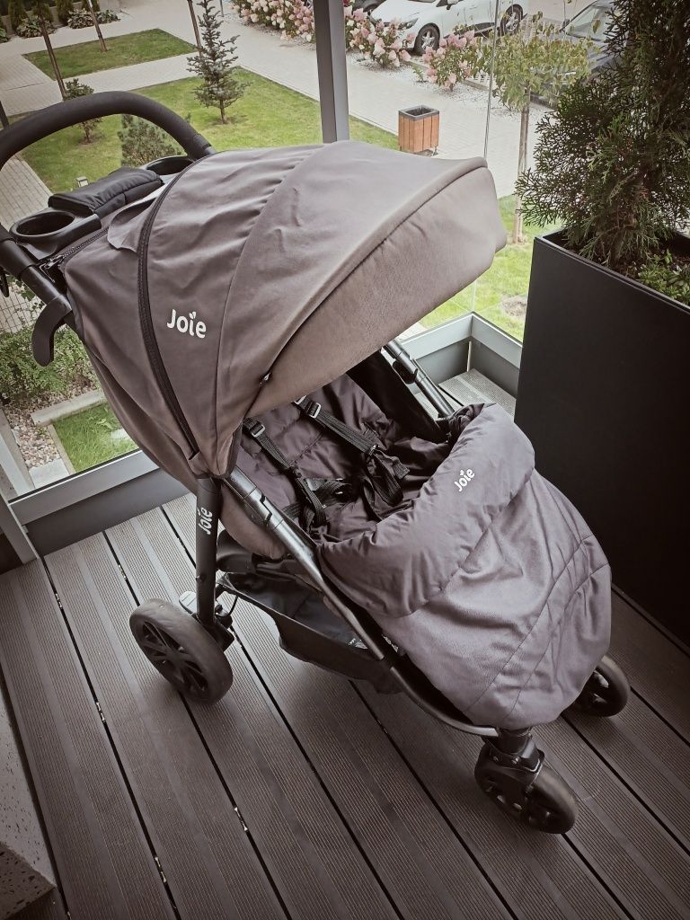 Wózek spacerowy Joie Litetrax + dodatki
