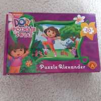 Puzzle Dora poznaje świat 30 elementów