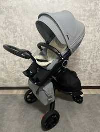 Stokke прогулка limited edition + акссесуары
