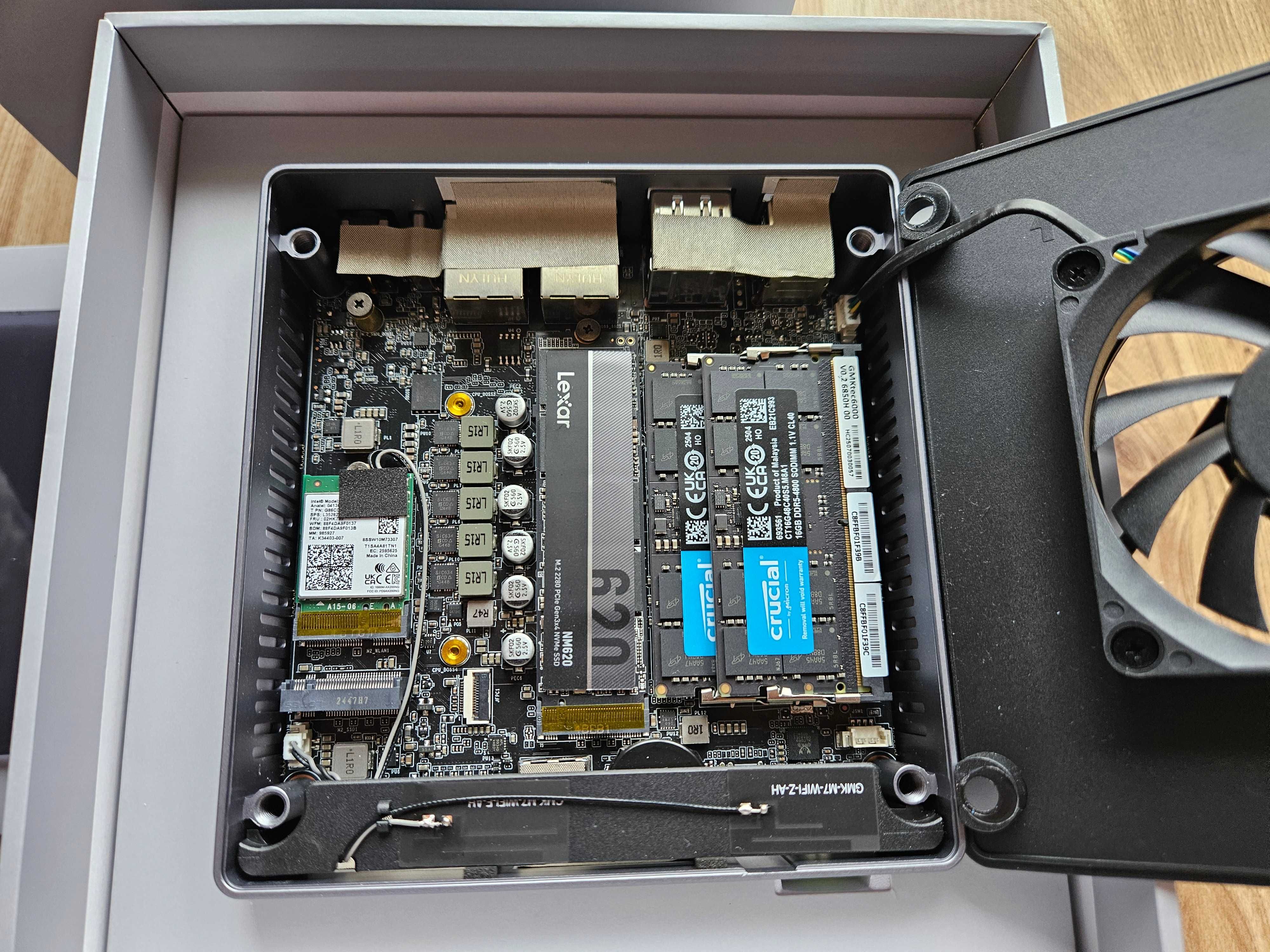 MiniPC GMKtec M7 32GB RAM 1TB SSD NVME Windows 11 PRO