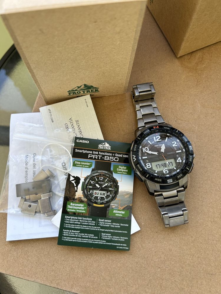 Годинник Casio Protrek PRT B50T 7E