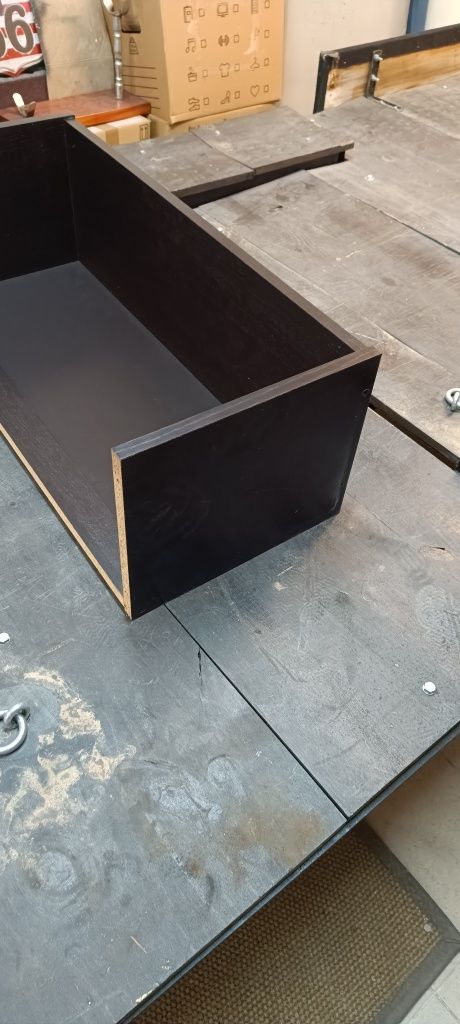 Extensão de estante armário IKEA Billy, em preto, 4 unidades