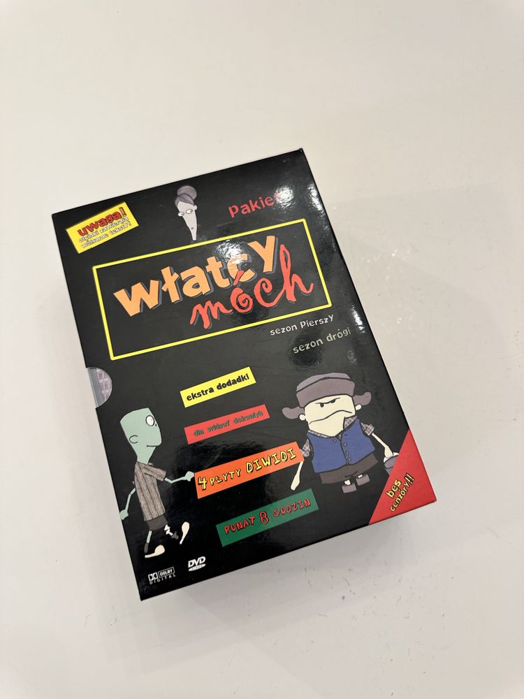 Włatcy móch sezon 1, 2 i 3. 4 dvd