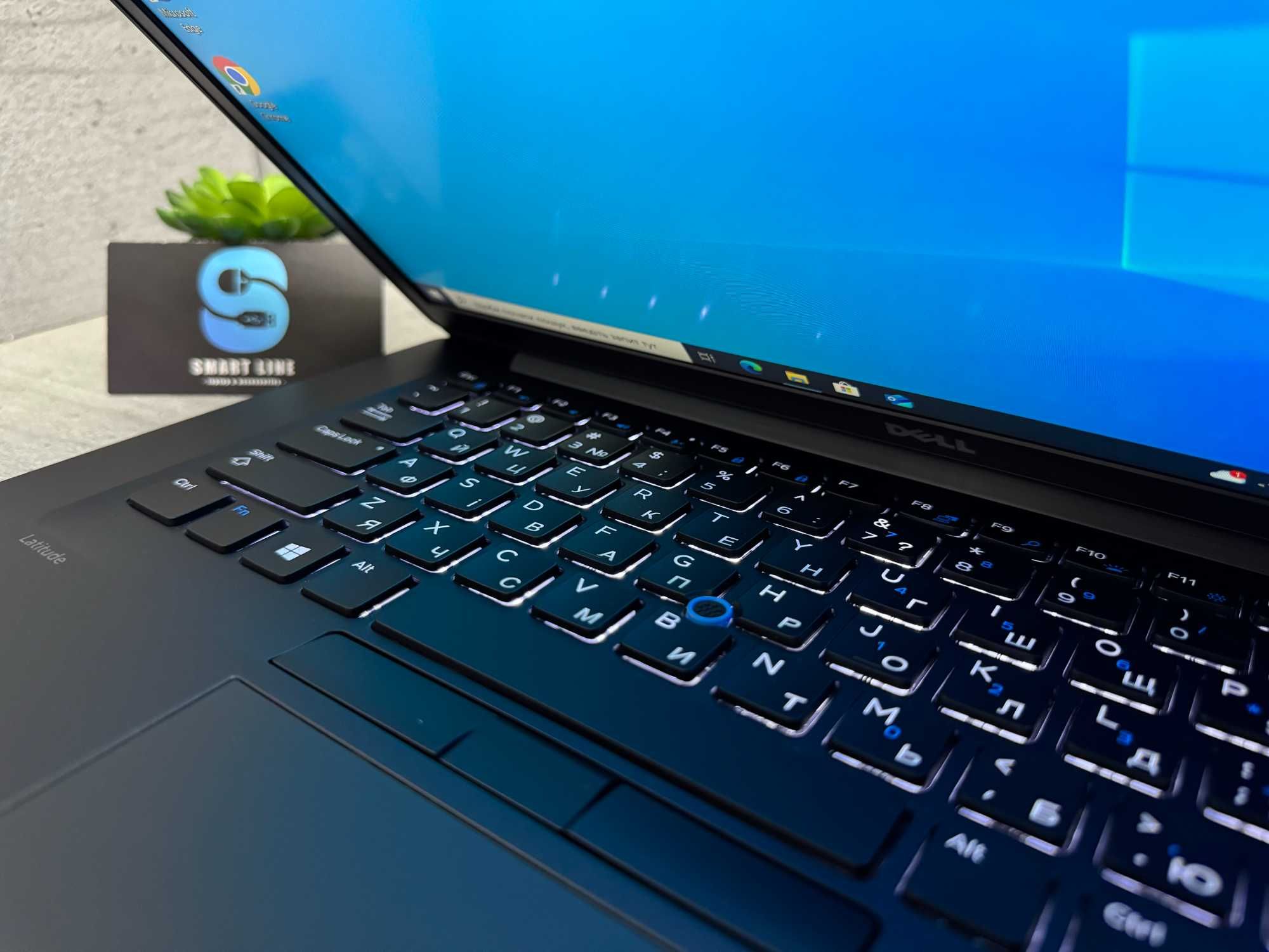 Компактний ноутбук Dell Делл 7480/14” FullHD ips/256gb/i5-7300u
