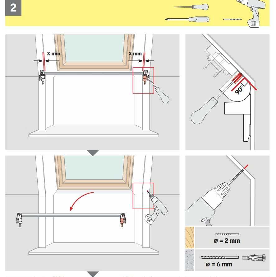 Zestaw adaptacyjny VELUX ZOZ 157 łączący dwie moskitiery ZIL z prowad.