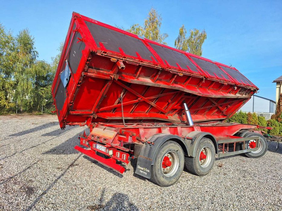 Przyczepa Rolnicza KEL - BERG 24t SVF 3 -stronny wywrot  trzy osiowa 3