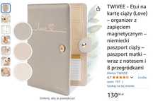 TWIVEE - Etui na kartę ciąży (Love)