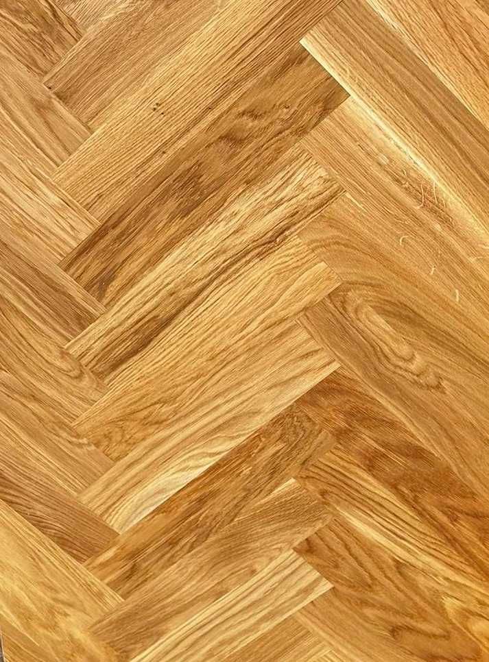 Dąb parkiet warstwowy dębowy 11x70x490 Lakier Olej Jodełka PRODUCENT