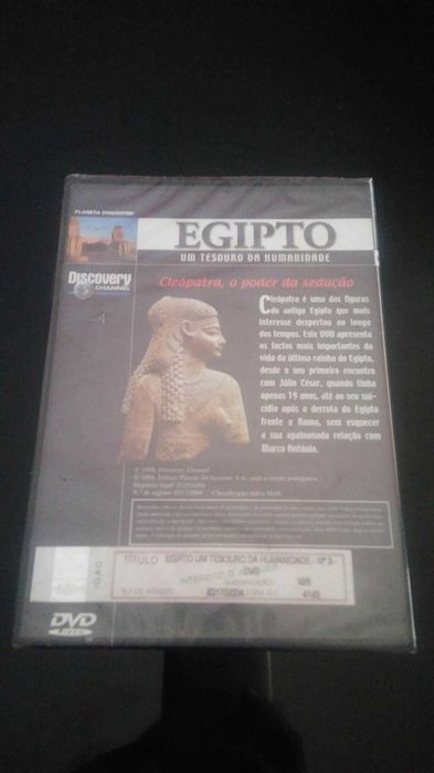 DVD - Cleópatra, o poder da sedução