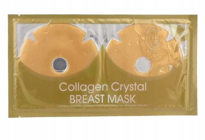 Złota kolagenowa maska Q10 na piersi ujędrniająca