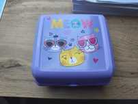 Lunchbox dzielony koty Meow