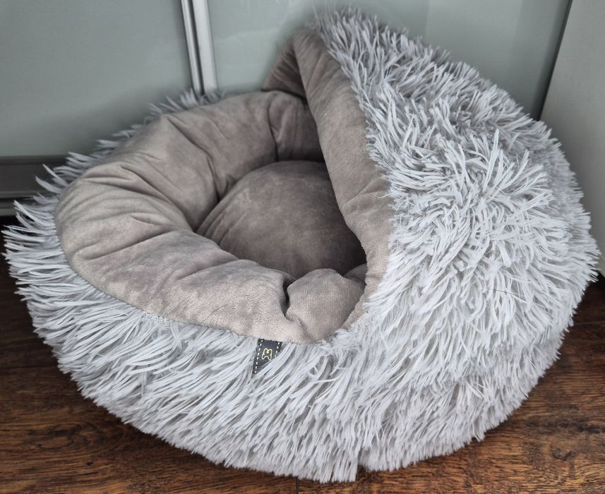 NanDog pet gear szare legowisko, posłanie dla małego pieska