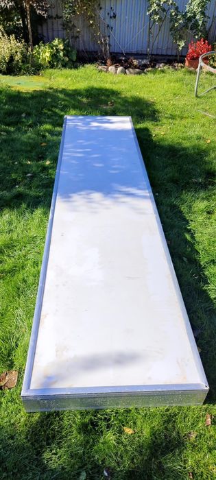 Kaseton reklamowy LED 300x70 aluminiowy stelaż