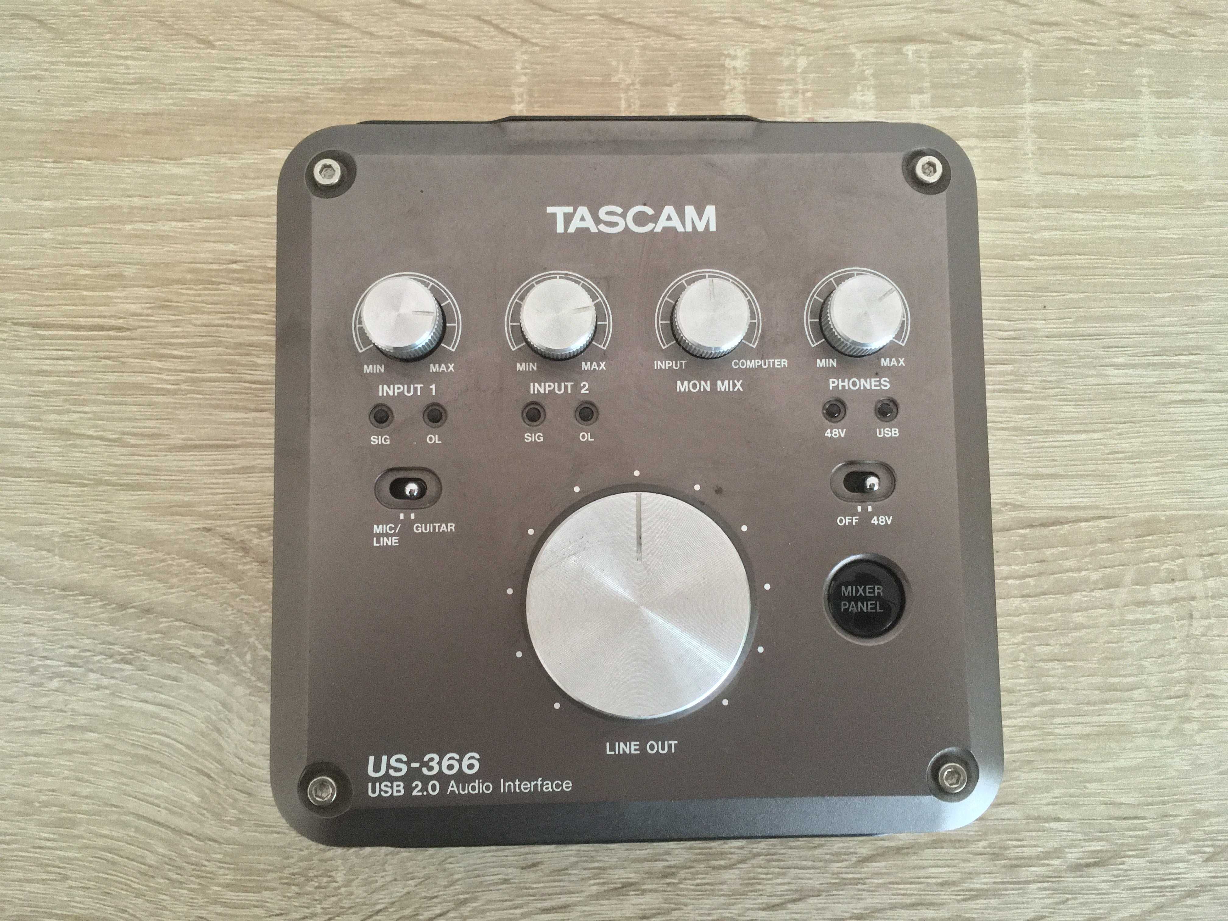 TASCAM US-366 interfejs audio USB