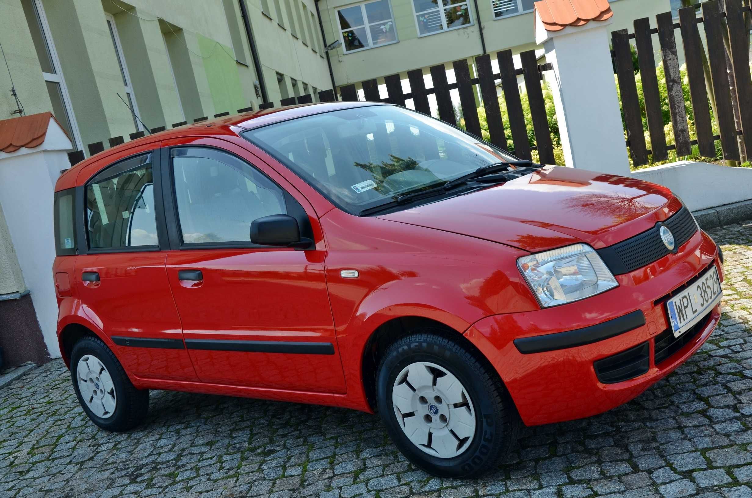 Fiat Panda 1.1 benzyna # wspomaganie CITY # czerwień # Okazja!