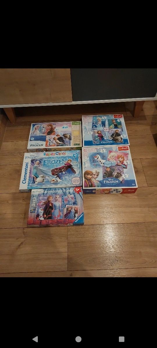 Puzzle dziewczynka 10 obrazków
