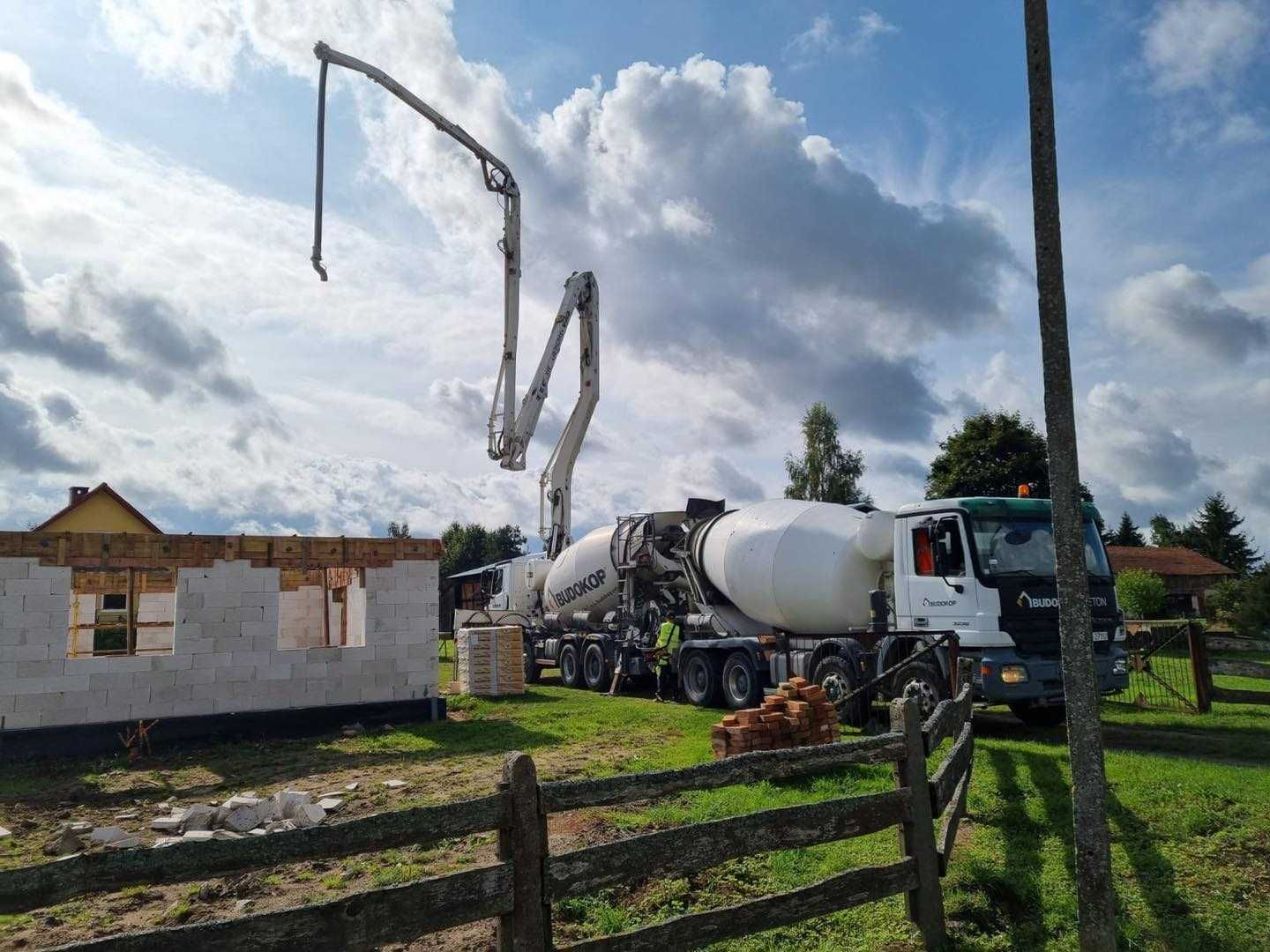 Beton Towarowy na budowę - Jeziorany - BUDOKOP-BETON