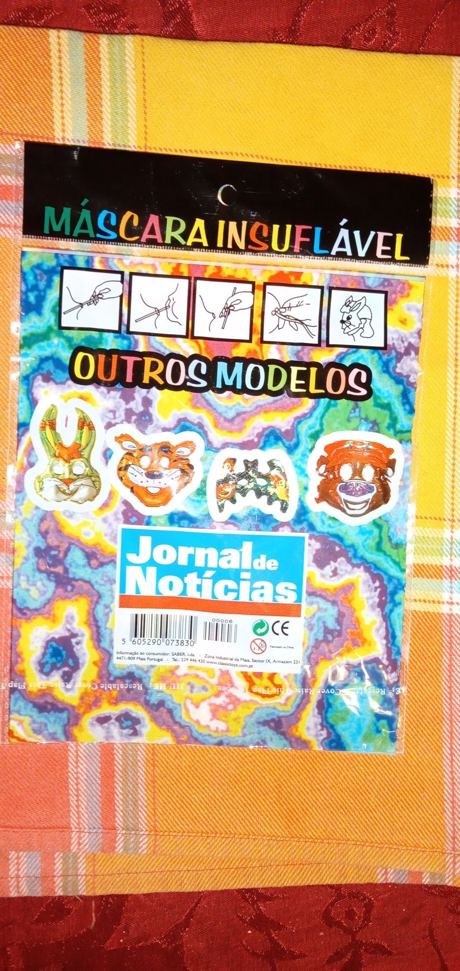 Morcego!-Mascara insuflável Morcego-5E-Retrosaria-Atacador E.2EDesde1E