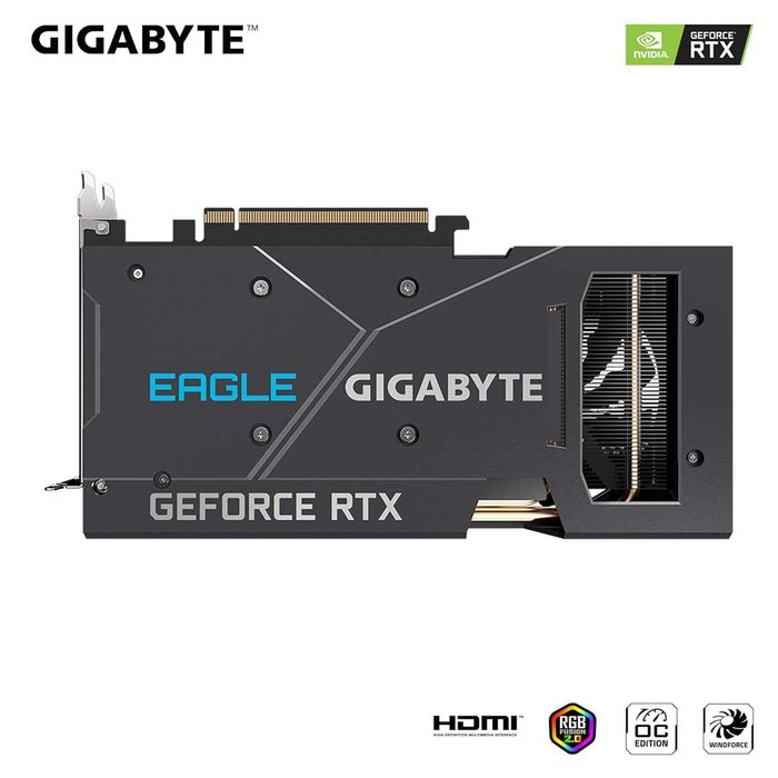 Placa Gráfica Nvidia Gigabyte RTX 3060TI Eagle OC 8GB DDR6 c/ Caixa