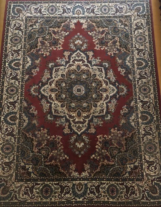 Piękny dywan wełniany tkany  228 x 335