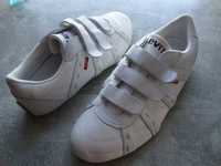 Sneakersy  LEVIS  białe męskie rozmiar 43,5 wkładka 28 cm.
