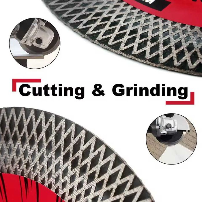 Tarcza diamentowa 125mm do gresu, granitu i ceramiki - brak odprysków