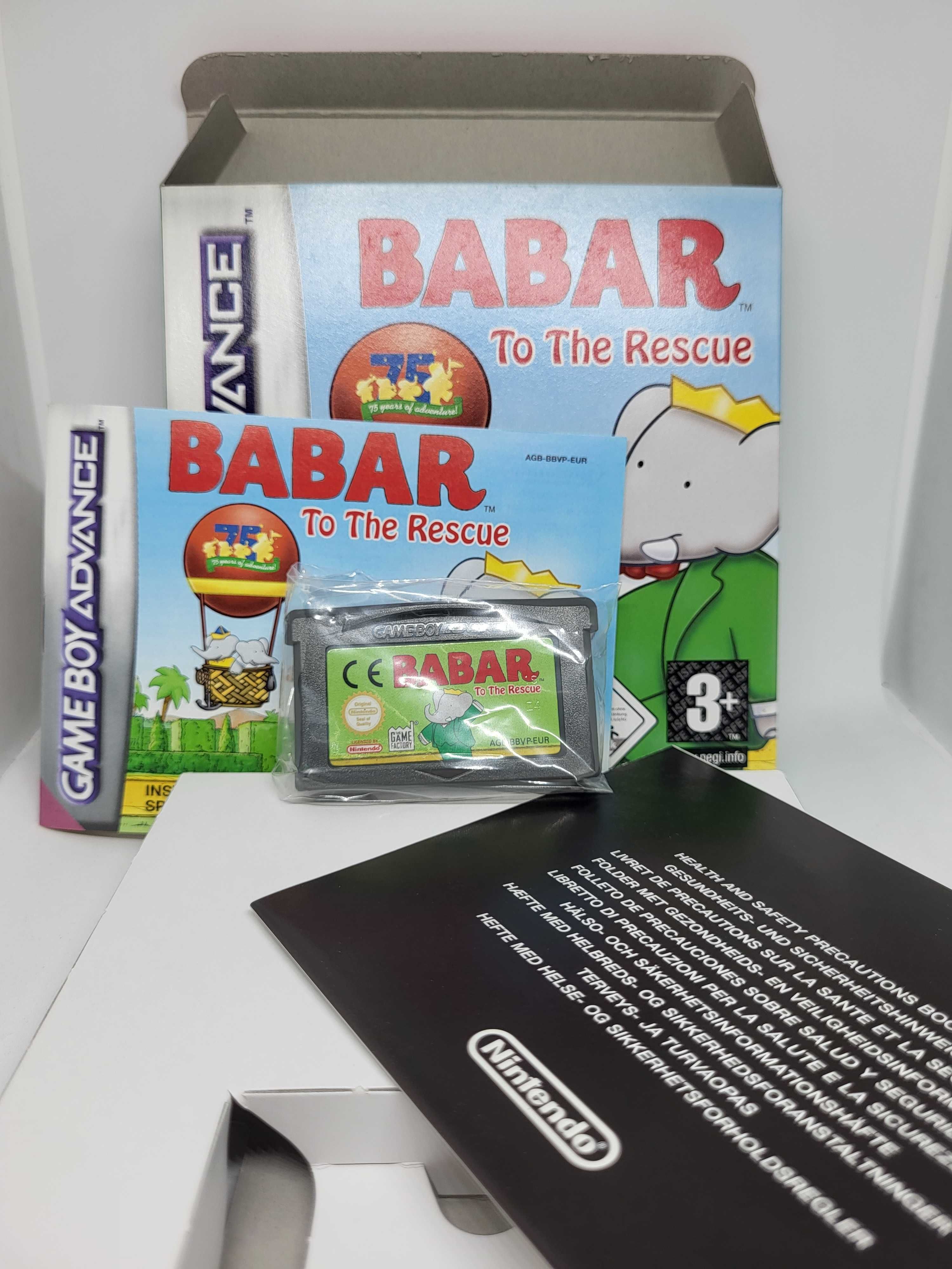 Babar Game Boy Gameboy Advance GBA