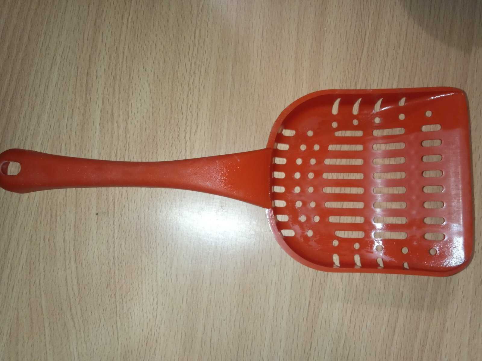 Туалет для котов с сеткой + лопатка