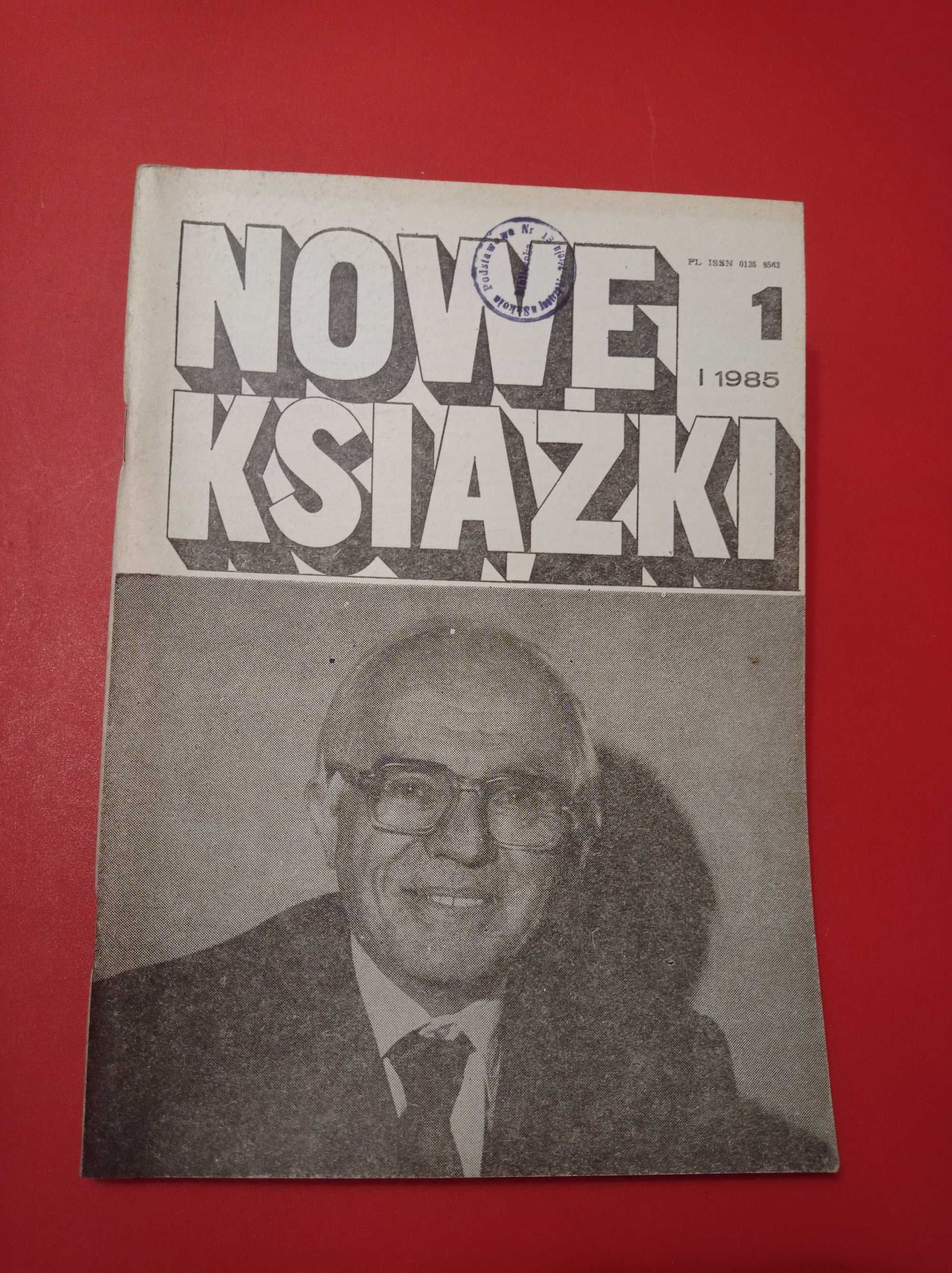 Nowe książki, nr 1, styczeń 1985, Tadeusz Tomaszewski