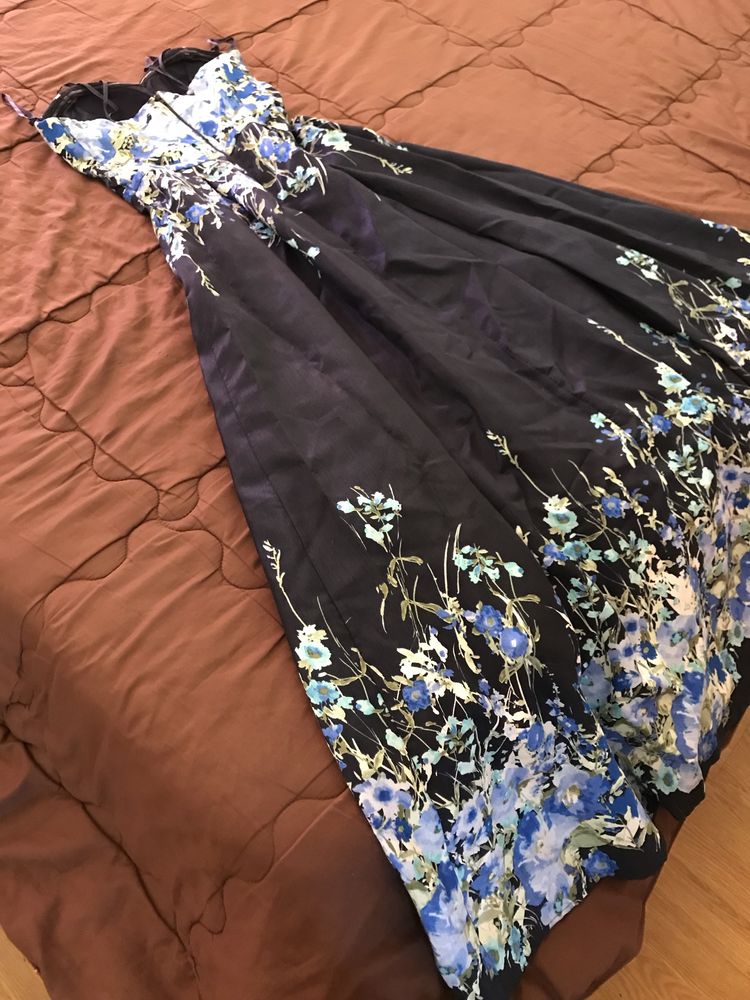 Vestido de cerimónia comprido