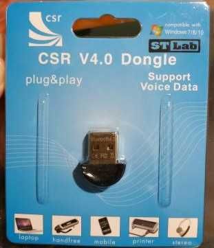 Bluetooth-адаптер 4.0 STlab міні, чіпсет CSR8510
