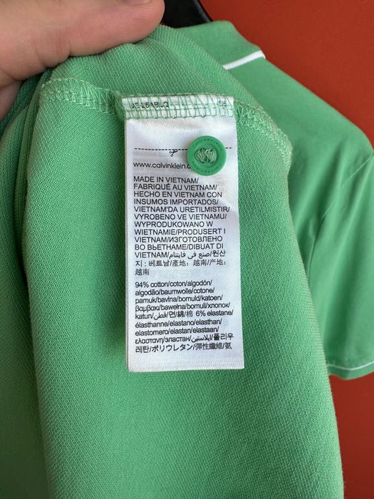 Calvin Klein чоловіча футболка поло з комірцем розмір XXL 2XL XL