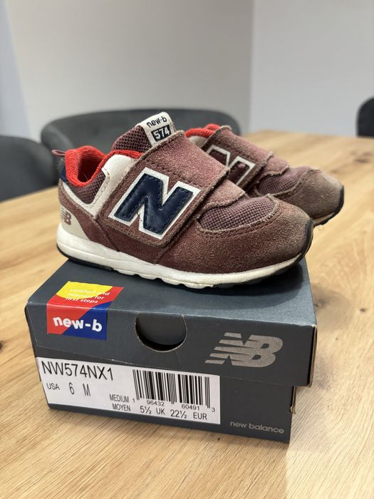 Buciki adidasy niemowlęce New Balance Rozmiar 22,5